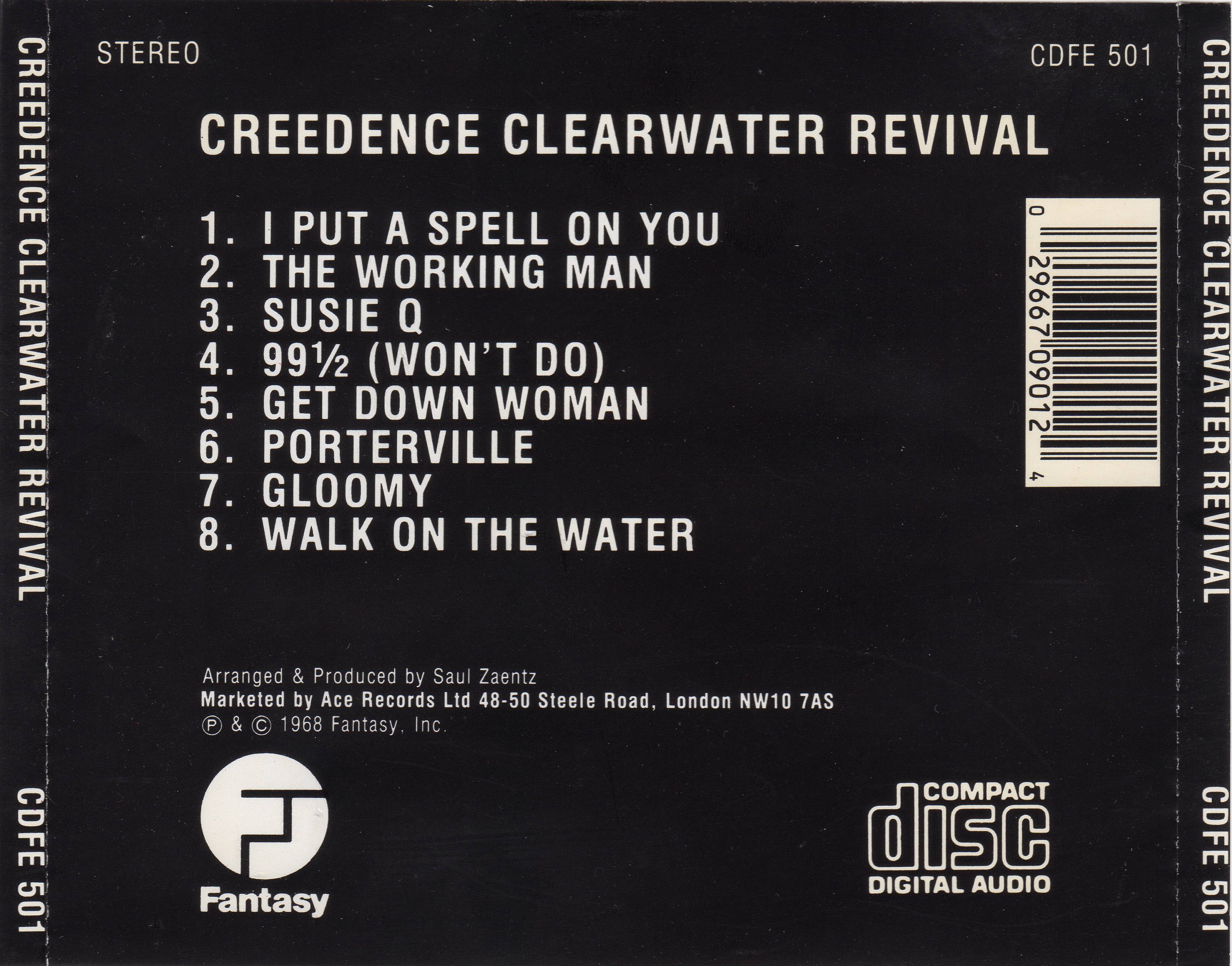 Creedence Clearwater Revival Creedence Clearwater Revival : Back UK